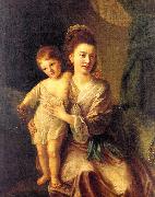 Anne Gardiner with her Eldest Son, Kirkman Nathaniel Hone